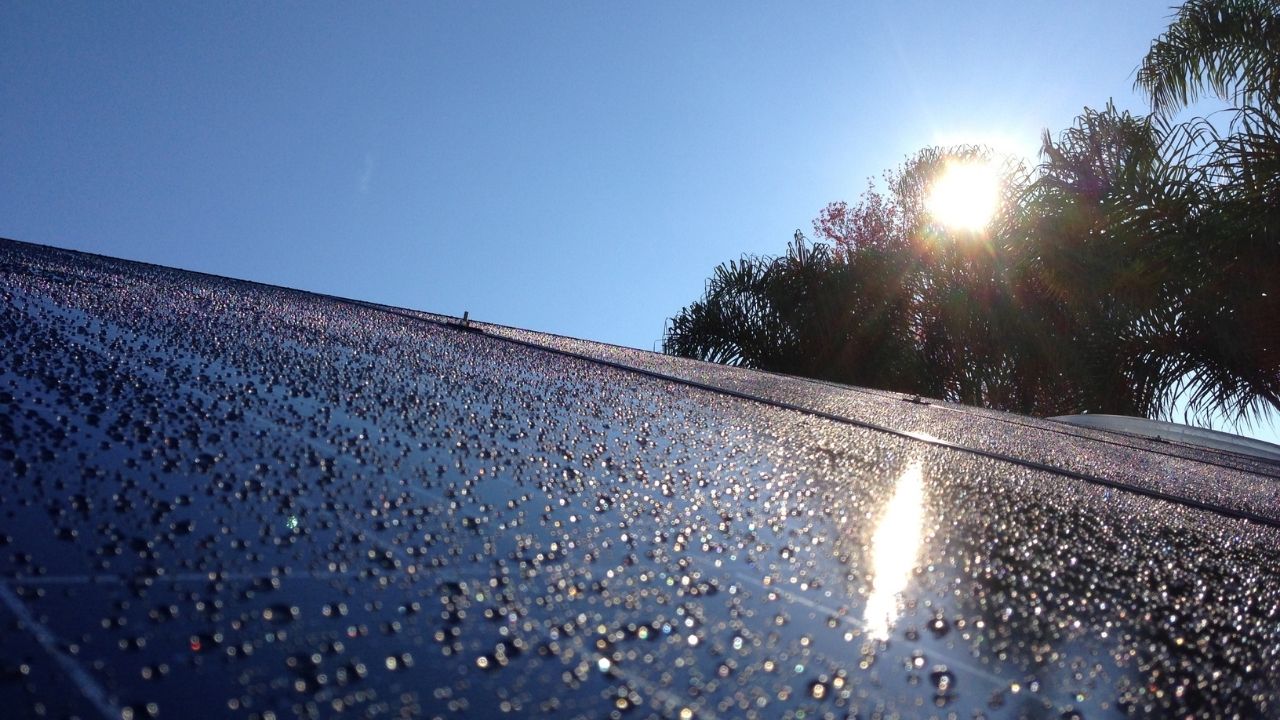 weather dependant solar panels
