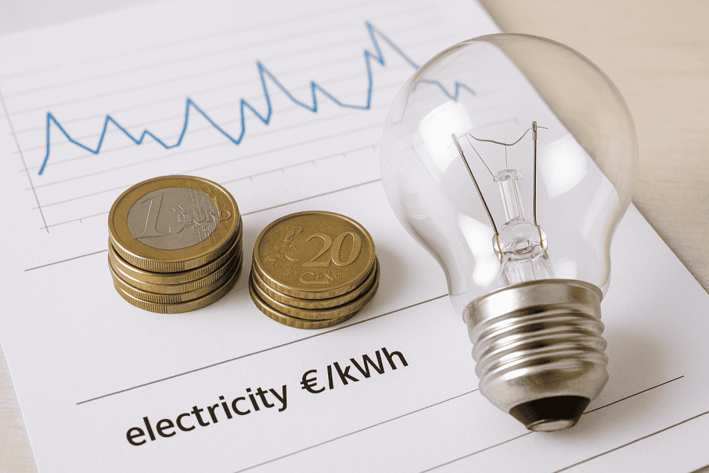 Household electricity prices and tariffs