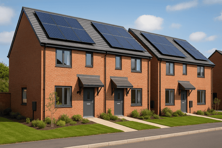 Net-zero homes in the UK